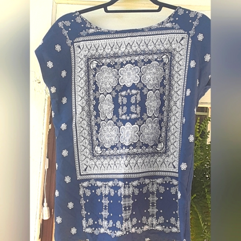 Blue bandana shirt - Coupé Collection